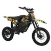 RTR Electric Dirt Bike Long Range Steel Frame Hydraulic Disc Brake Electric Motocross Bike