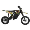 US 3-7 Delivery Electric Dirt Bike 48V Lithium Battery Full Suspension Electric Mountain Bike