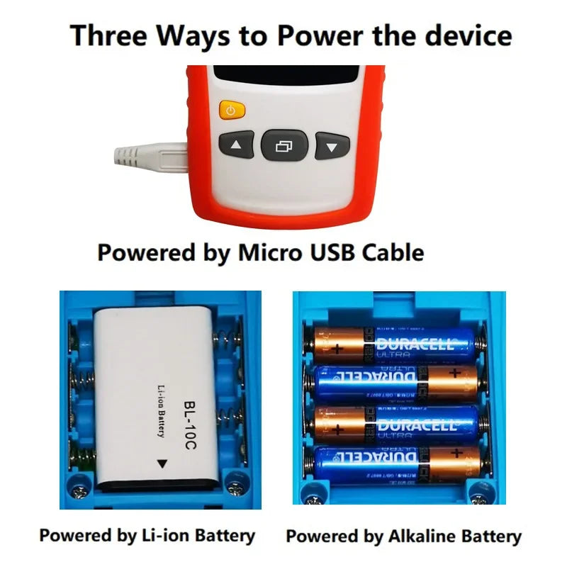 SPO2 PR TEMP 2.8Inch Handheld Pulse Oximeter Neonate Child Adult Medical Monitor