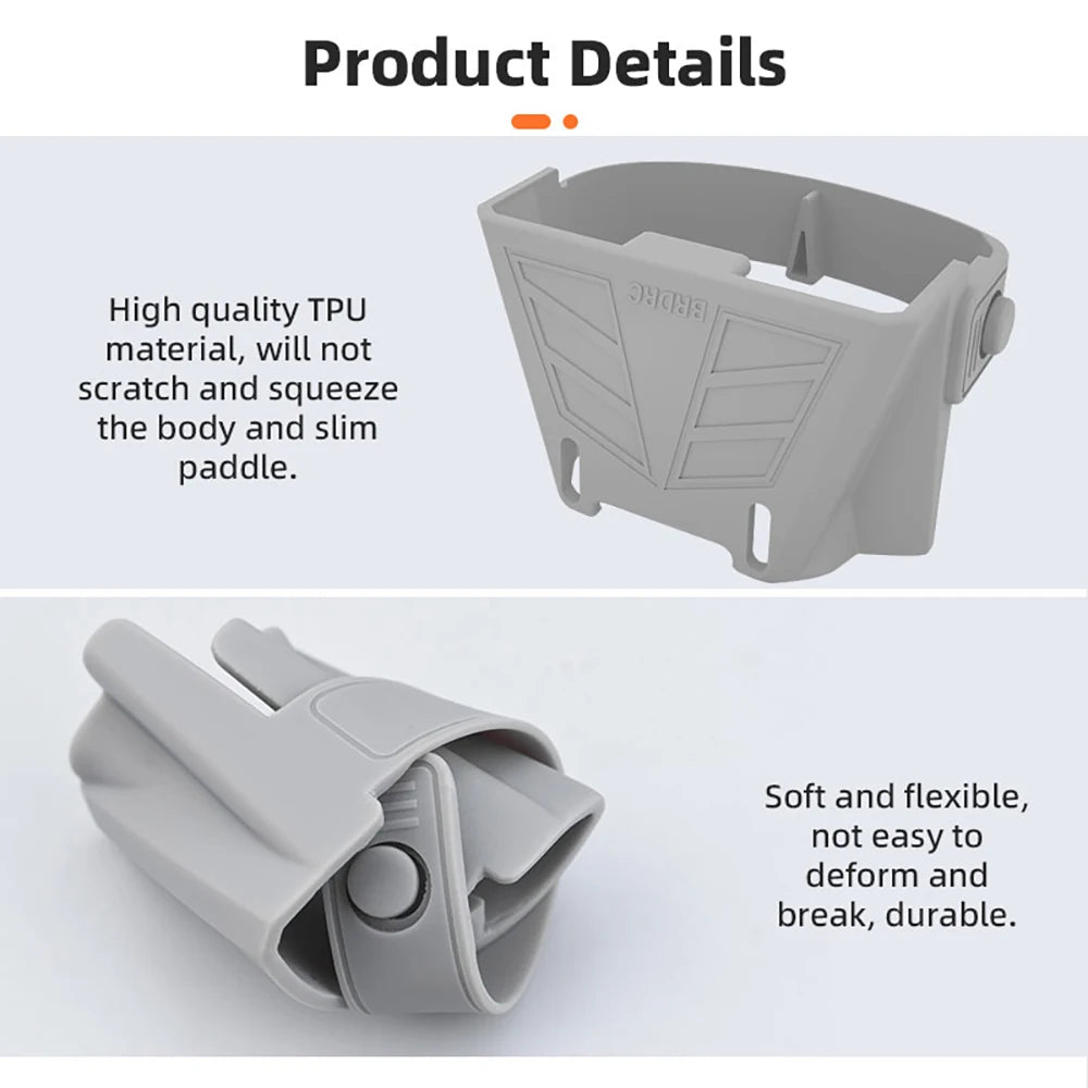 BRDRC Propeller Holder for DJI Mini 3/Mini 3 Pro Drone Wings Stabilizer Protector Blades Fixed Strap Mount Guard Accessories
