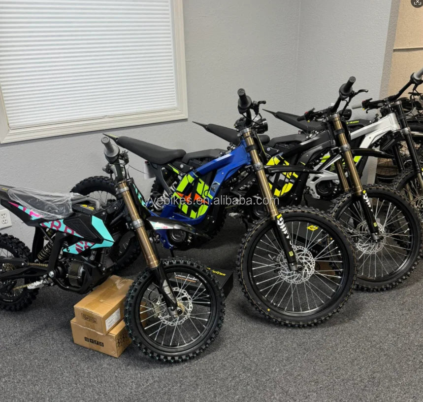 2025 Electric Dirtbike High Torque 5000W Surroon Ultra Bee 2 Hyper Bee E Bike For Kids