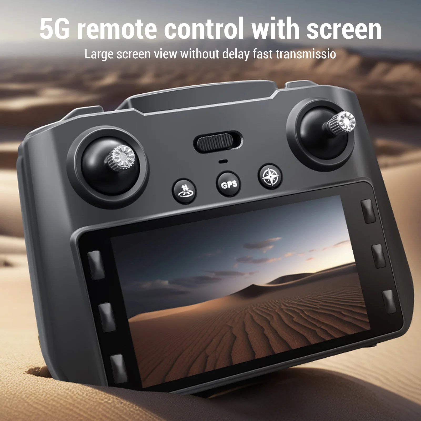 Drone Dual Camera APP Control LCD Display Remote Control Intelligent Obstacle Avoidance WIFI 5G RC Quadcopter