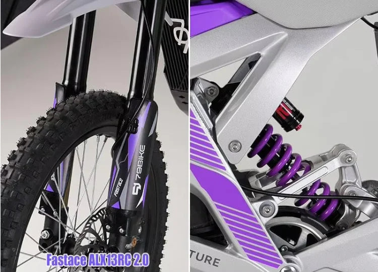 Electric Dirt Bike 8500w 72V 35AH 80km/h E Dirt Bikes For Adults Electric Enduro Motorcycle