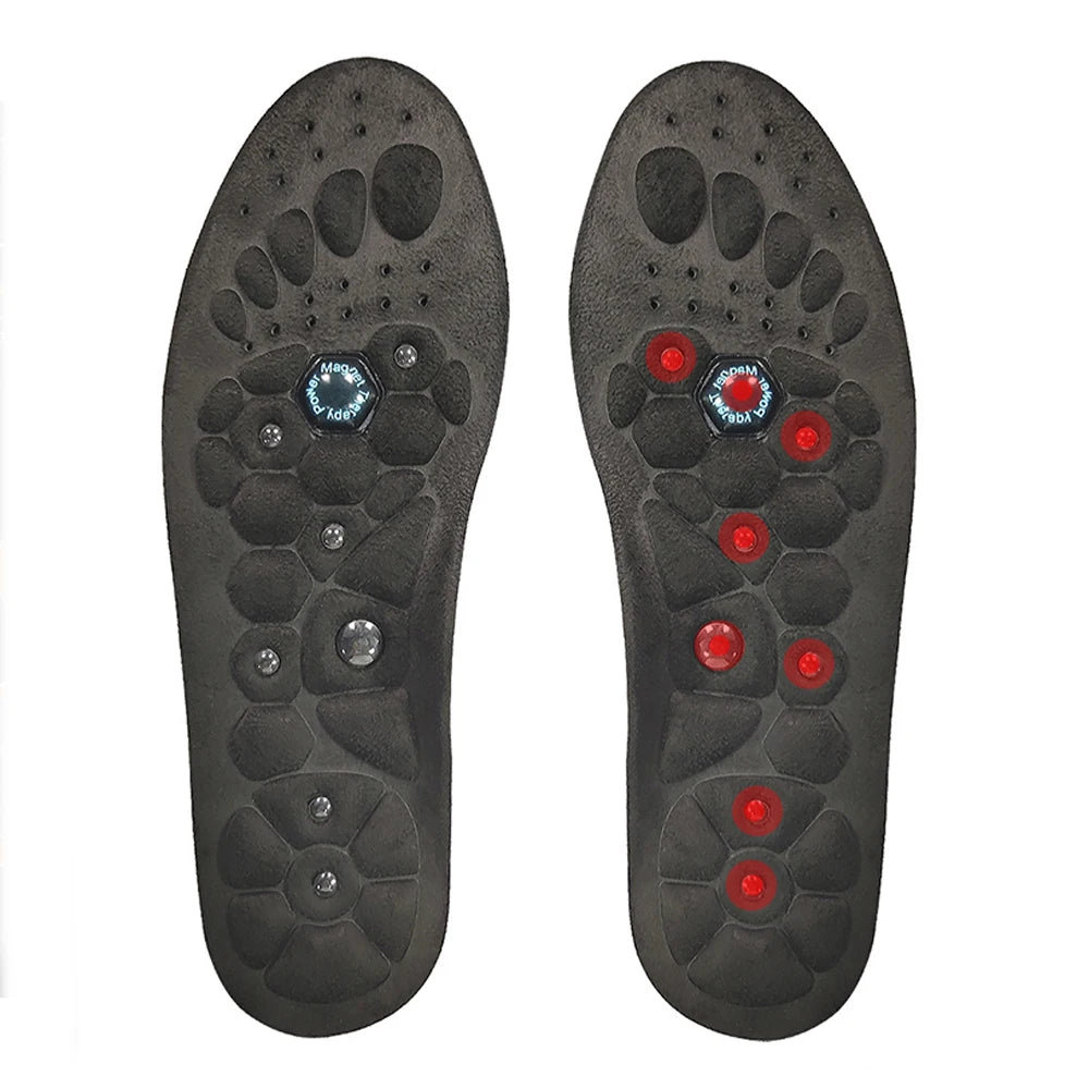 Therapy Sports Insoles Massage Medical Magnetic  Foot Weight Loss Slimming Acupressure Insole Anti-fatigue Health Care Shoe Pads