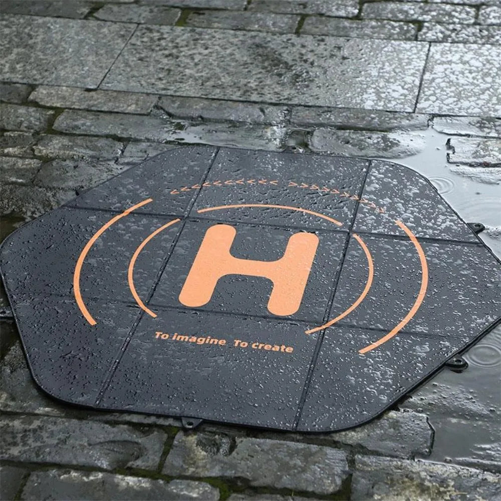 Volodymyr 80cm(31’’)  Drone Landing Pad Fast-Fold Double-Sided Waterproof for DJI Mavic 3 Pro/ Phantom 4 Pro/ Autel EVO II