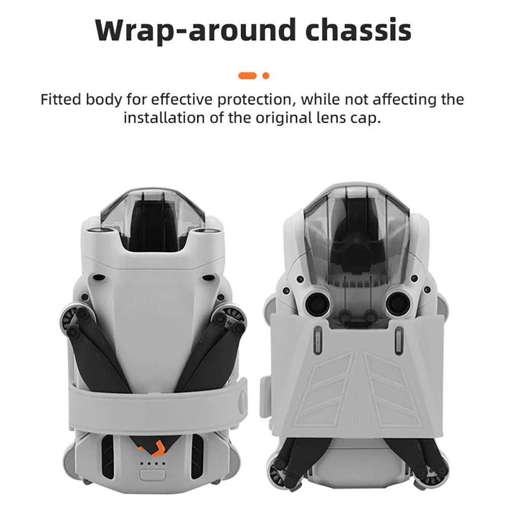 BRDRC Propeller Holder for DJI Mini 3/Mini 3 Pro Drone Wings Stabilizer Protector Blades Fixed Strap Mount Guard Accessories